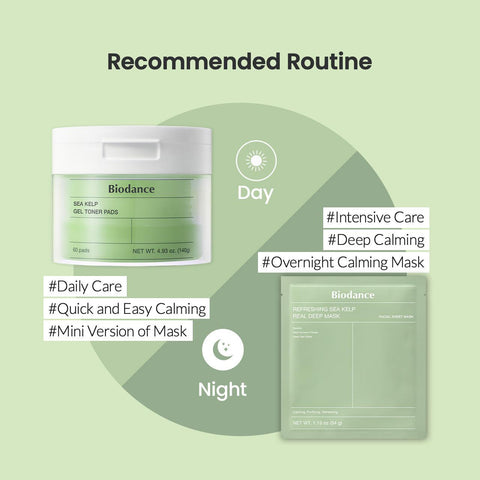 Soonsu Beauty Sea Kelp Gel Toner Pad 60pads texture close-up