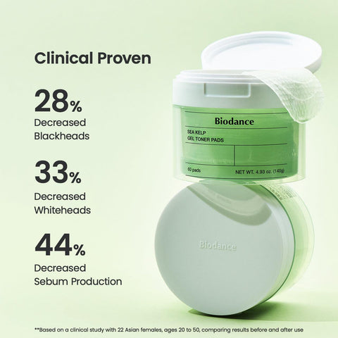 Soonsu Beauty Sea Kelp Gel Toner Pad 60pads packaging design