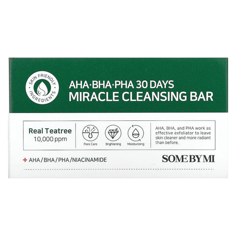 Soonsu Beauty AHA BHA PHA 30 days Miracle Cleansing Bar side view