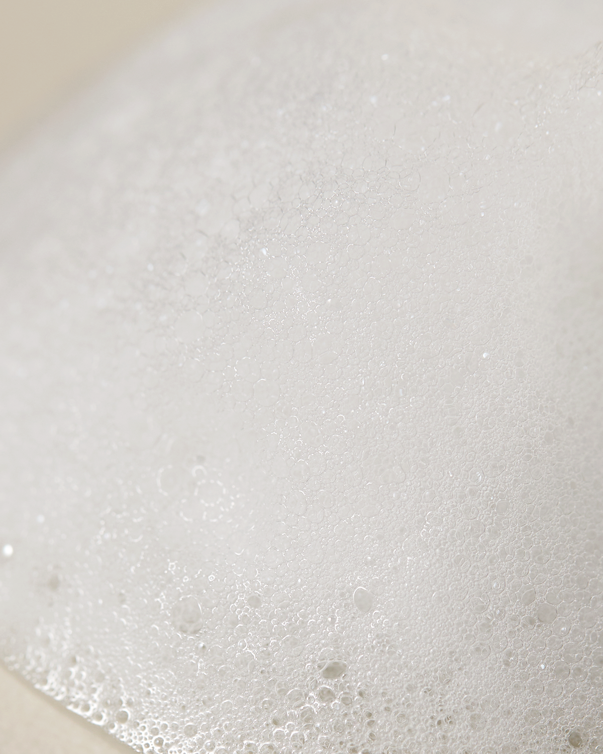 Close-up of a textured white surface with small bubbles