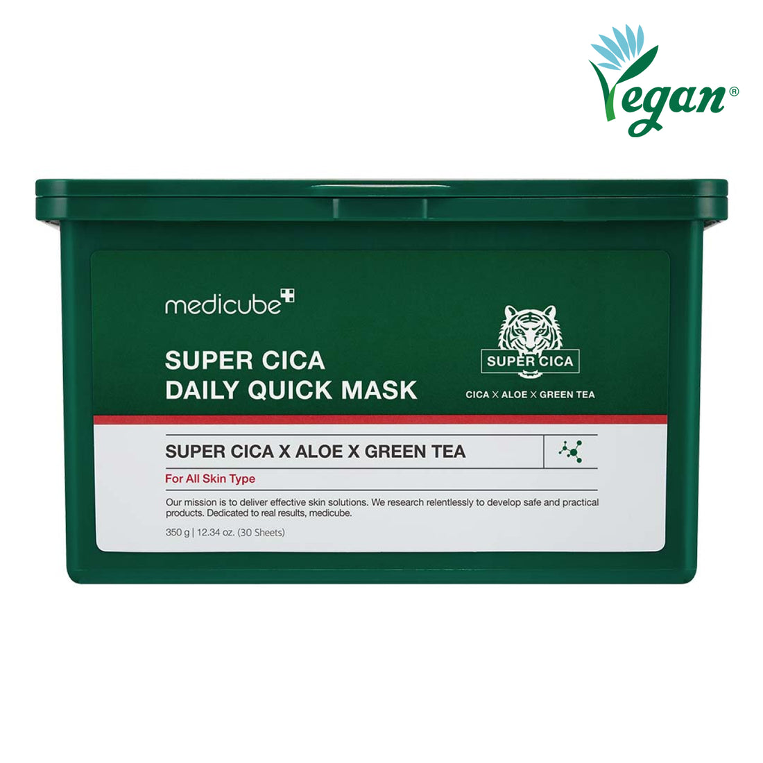 Medicube Super Cica Daily Quick Mask 30pcs