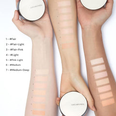 Soonsu Beauty Essential Skin Nuder Cushion 21 Medium texture close-up