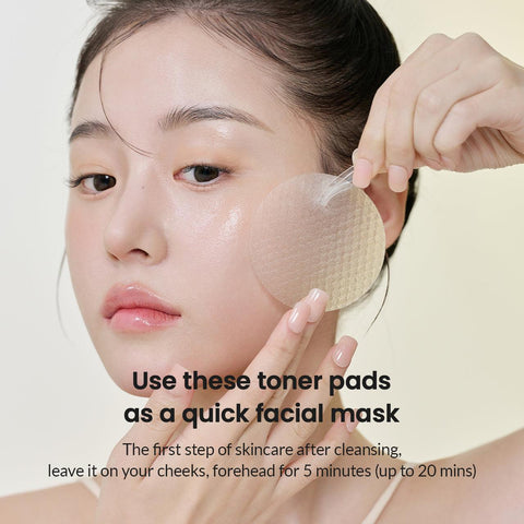 Soonsu Beauty Vita Niacinamide Gel Toner Pad 60pads packaging design