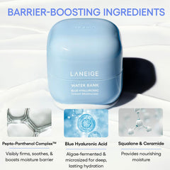 Soonsu Beauty Water Bank Blue Hyaluronic Cream Duo Set packaging design