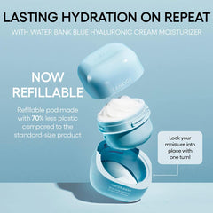 Soonsu Beauty Water Bank Blue Hyaluronic Cream Duo Set texture close-up