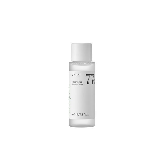 Skincare bottle with 'ana' branding on a white background