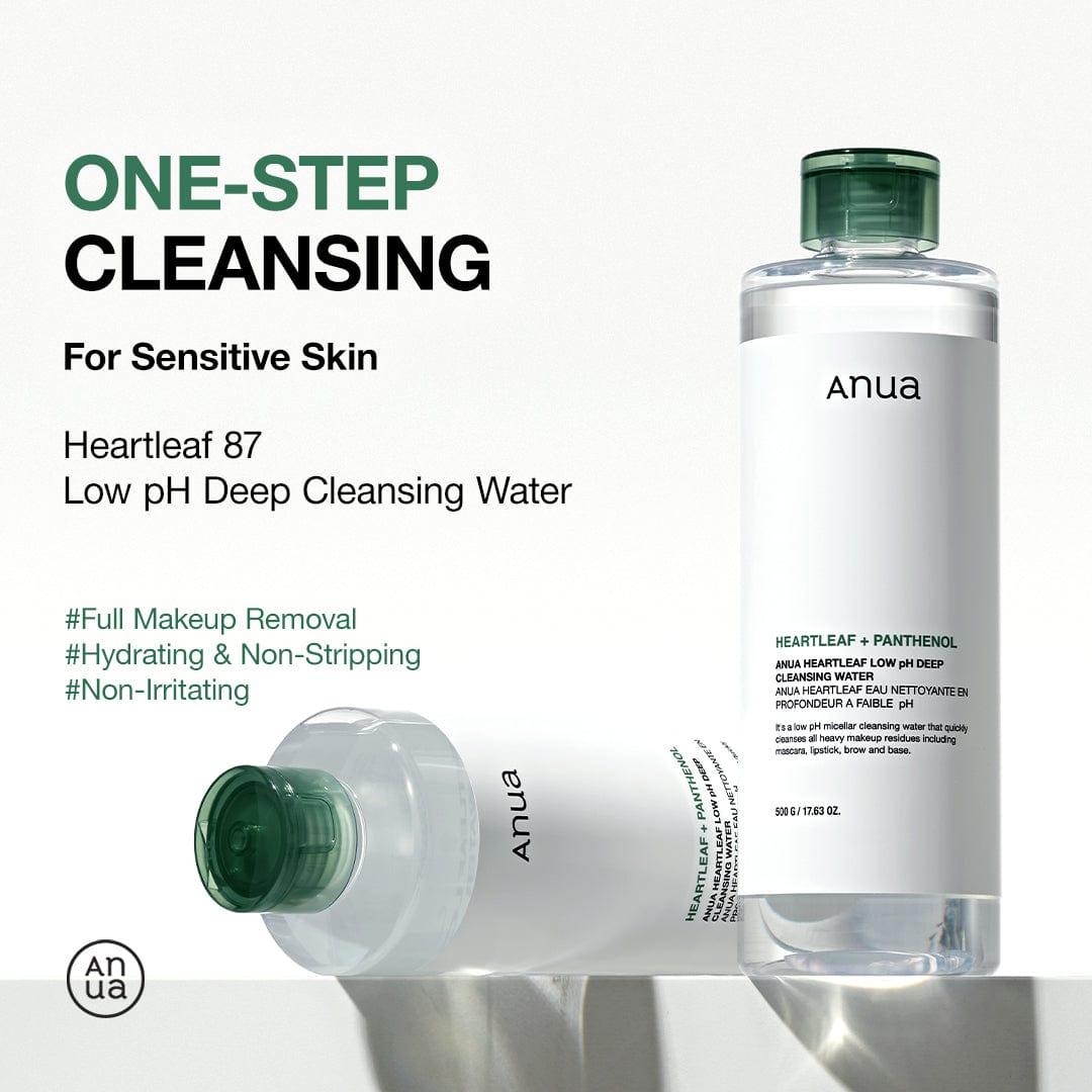 Soonsu Beauty Heartleaf Low pH Deep Cleansing Water application use