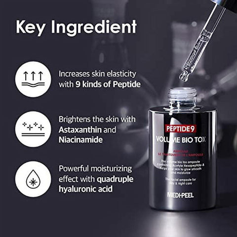 Soonsu Beauty Peptide 9 Volume Bio Tox Ampoule Pro application use