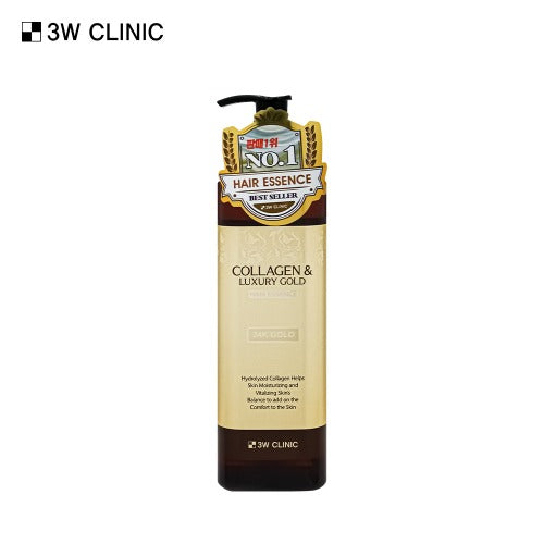 3W CLINIC Collagen & Luxury Gold Hair Essence 500ml