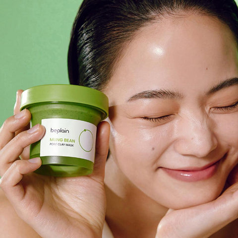 Soonsu Beauty Mung Bean Pore Clay Mask application use