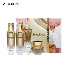 Sulqukhwa skincare product set with decorative box on a white background