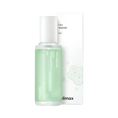 Cica Ampoule bottle and packaging on a light gray background