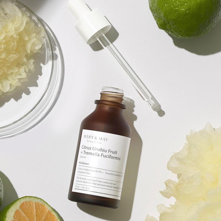 Soonsu Beauty Citrus Unshiu + Tremella Fuciformis Serum side view