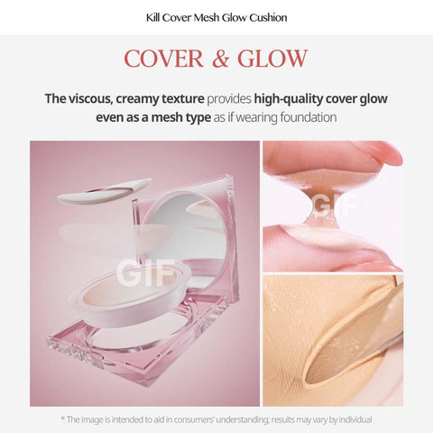Soonsu Beauty Kill Cover High Glow Cushion 4 Ginger  + Refill  Set side view