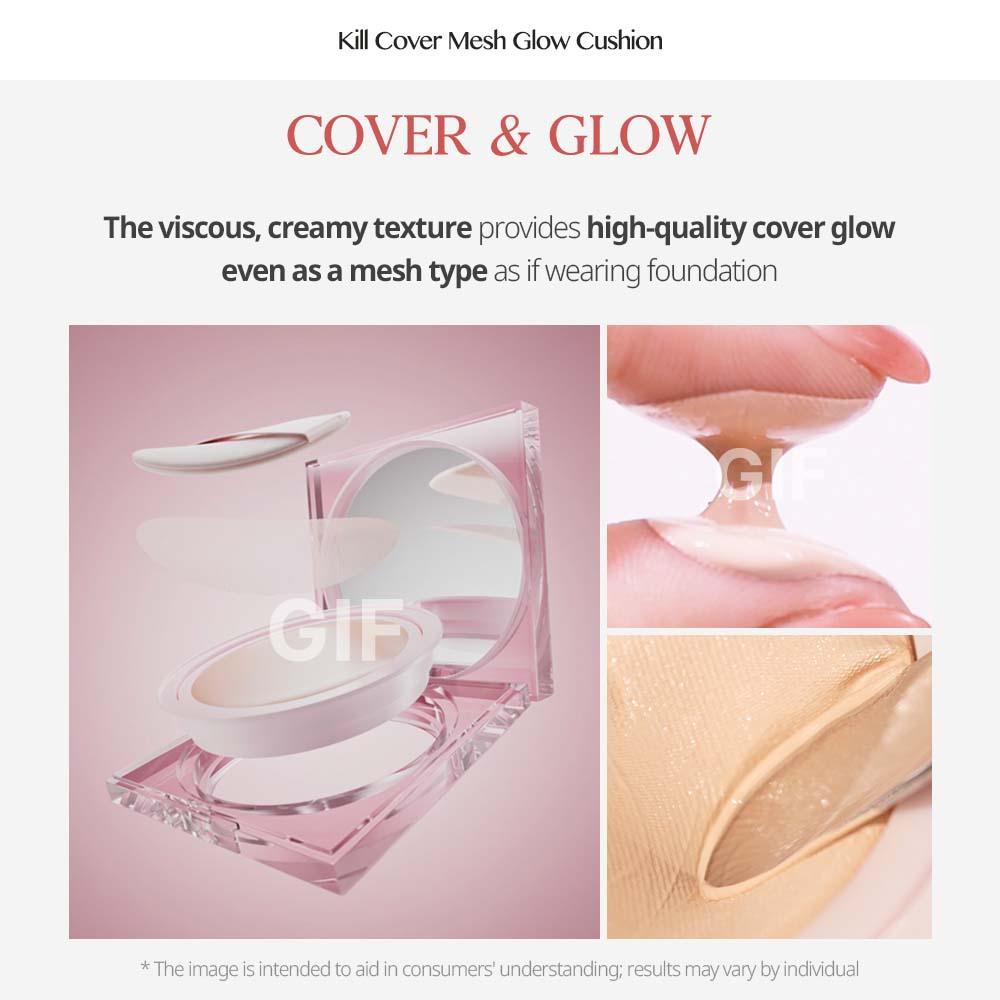 Soonsu Beauty Kill Cover High Glow Cushion 3 Linen  + Refill  Set side view