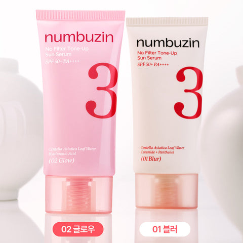 numbuzin No.3 Porcelain Base-skip Tone Up Beige 50ml Renewal