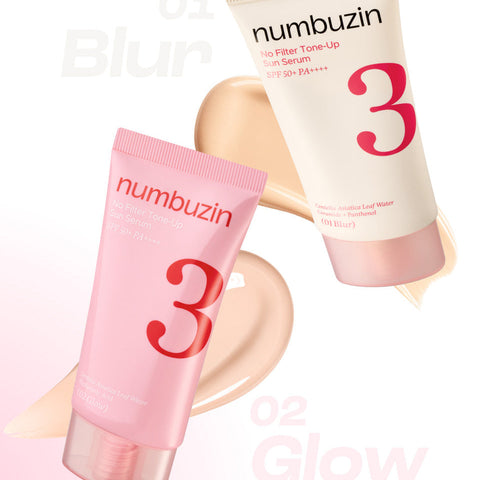 numbuzin No.3 Porcelain Base-skip Tone Up Beige 50ml Renewal
