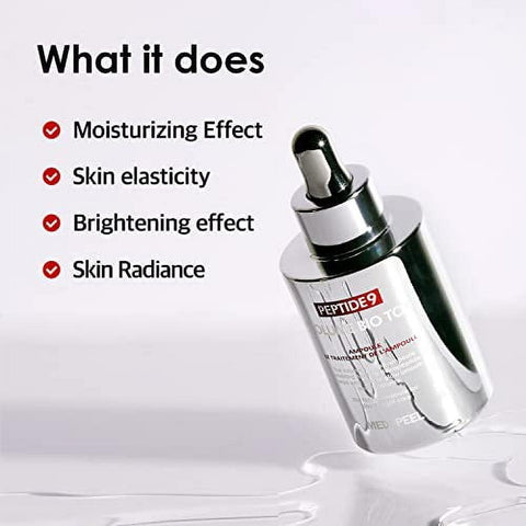 Soonsu Beauty Peptide 9 Volume Bio Tox Ampoule Pro packaging design
