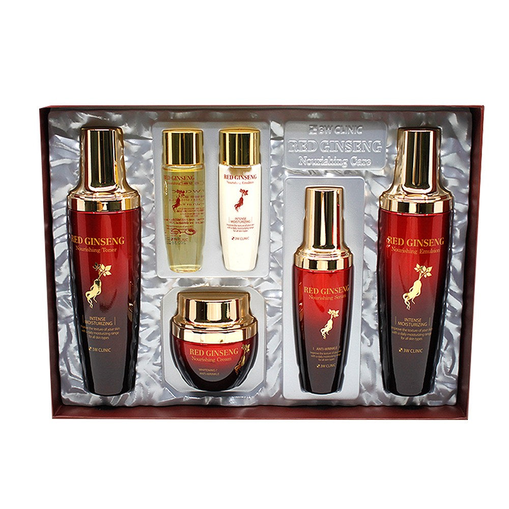 3W CLINIC Red Ginseng Nourishing Skin Care Set