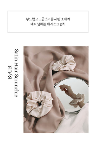 BYUR Satin Hair Scrunchie (1 EA)
