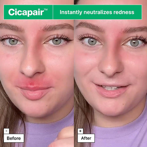 Soonsu Beauty Cicapair Tiger Grass Color Correcting Treatment SPF30 texture close-up