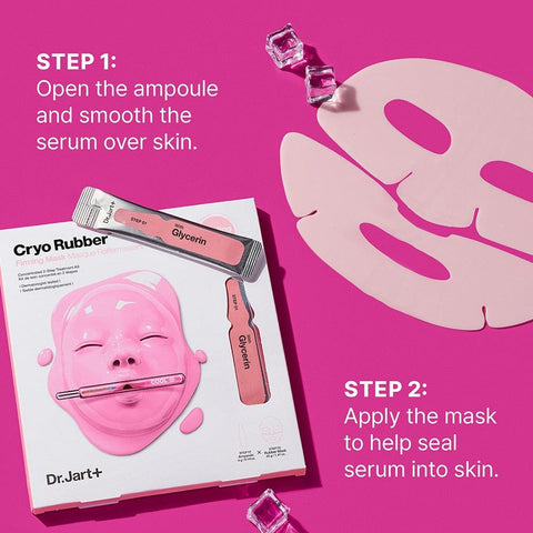 Soonsu Beauty Cryo Rubber??Firming Face Mask packaging design