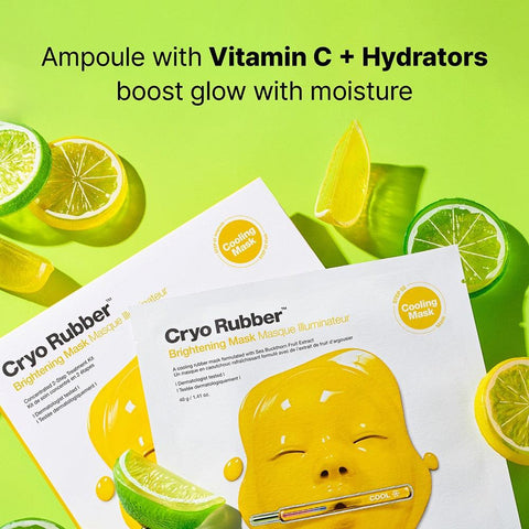Soonsu Beauty Cryo Rubber??Brightening Face Mask application use