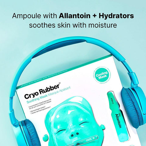 Soonsu Beauty Cryo Rubber??Soothing Face Mask application use