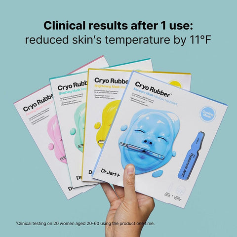 Soonsu Beauty Cryo Rubber??Soothing Face Mask packaging design