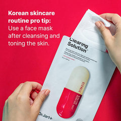 Soonsu Beauty Dermask??Clearing Solution Face Mask 5 Pack application use