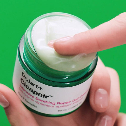 Soonsu Beauty Cicapair Intensive Soothing Repair Gel Cream texture close-up