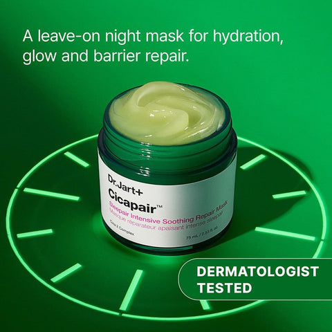 Soonsu Beauty Cicapair Sleepair Intensive Soothing Repair Mask 2.53floz application use