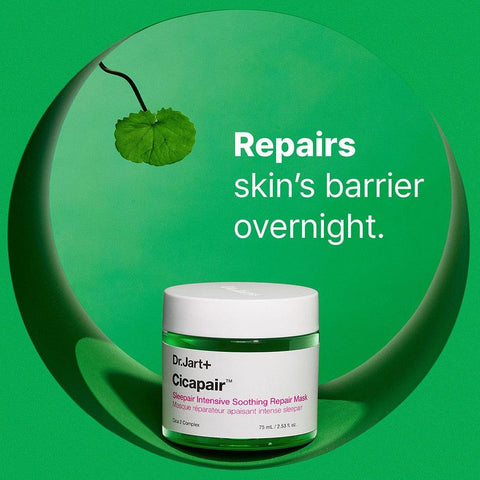 Soonsu Beauty Cicapair Sleepair Intensive Soothing Repair Mask 2.53floz packaging design