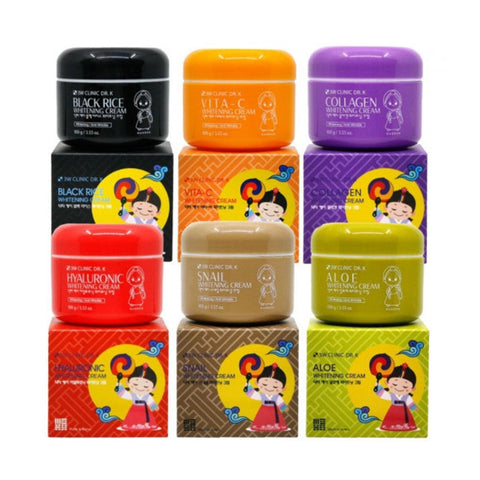 3W CLINIC Black Rice Whitening Cream 100g