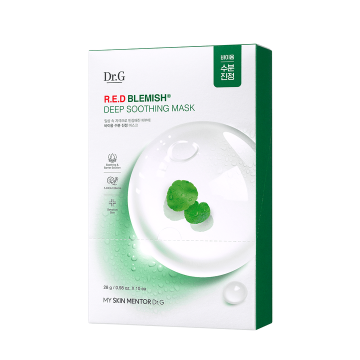 Dr.G R.E.D Blemish Deep Soothing Mask 10ea