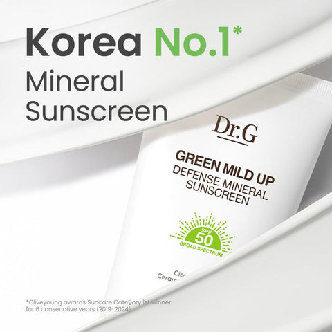 Dr.G Green Mild Up Defense Mineral Sunscreen 50ml
