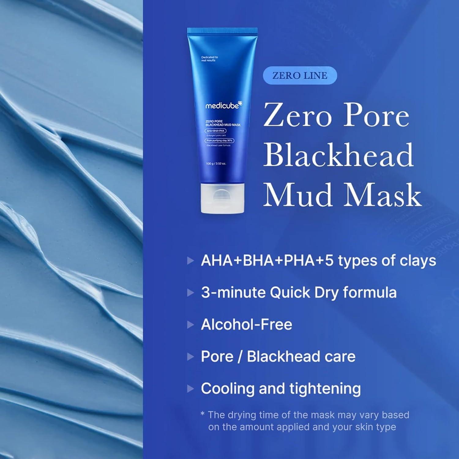 Soonsu Beauty Zero Pore Blackhead Mud Mask side view