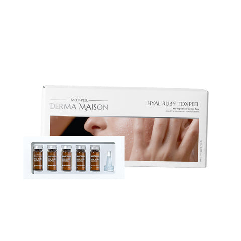 Medipeel Derma Maison Hyal Ruby Toxpeel 10ml x 5ea