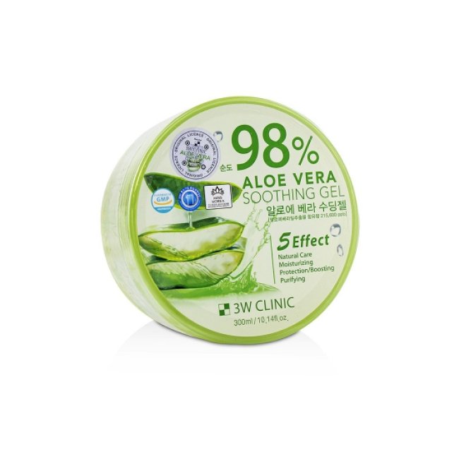 3W CLINIC Aloe Vera Soothing Gel 300g | Soonsu Beauty
