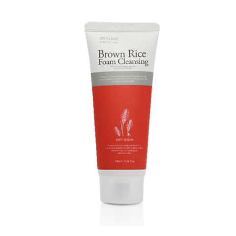 3W CLINIC Brown Rice Foam Cleansing 100ml | Soonsu Beauty