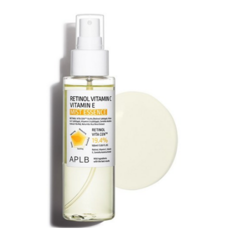 APLB Retinol Vitamin C Vitamin E Mist Essence - Hydrating & Brightening | Soonsu Beauty