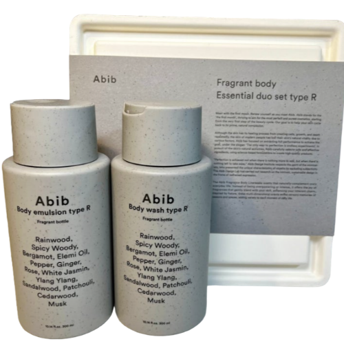 Abib Fragrant Body Essential Duo Set Type R 300ml + 300ml | Soonsu Beauty