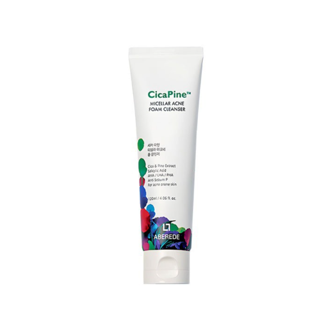 ABEREDE Cicapine micellar acne foam Cleanser 120ml | Soonsu Beauty
