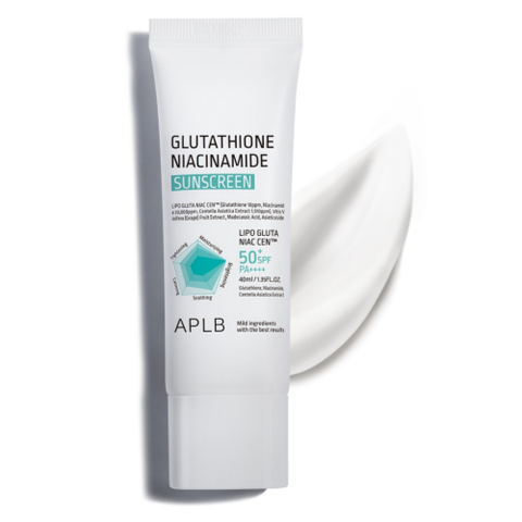 APLB Glutathione Niacinamide Sunscreen - Broad Spectrum UV Protection | Soonsu Beauty