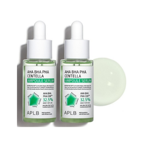 APLB Aha Bha Pha Centella Ampoule Serum - Gentle Exfoliation & Soothing | Soonsu Beauty