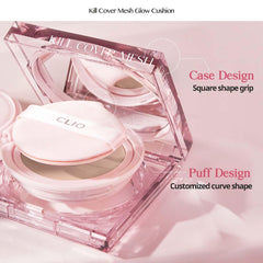 Soonsu Beauty Kill Cover High Glow Cushion 3 Linen  + Refill  Set packaging design