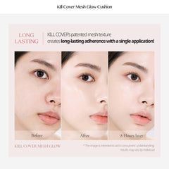 Soonsu Beauty Kill Cover High Glow Cushion 3 Linen  + Refill  Set side view