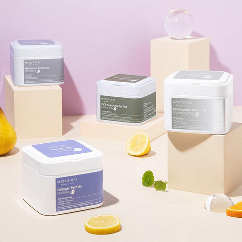Soonsu Beauty Collagen Peptide Vital Mask texture close-up