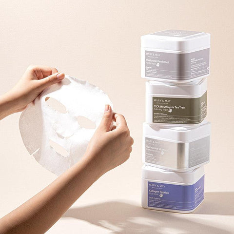 Soonsu Beauty Collagen Peptide Vital Mask texture close-up
