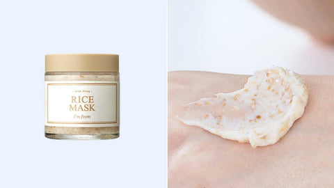 Soonsu Beauty Rice Mask texture close-up